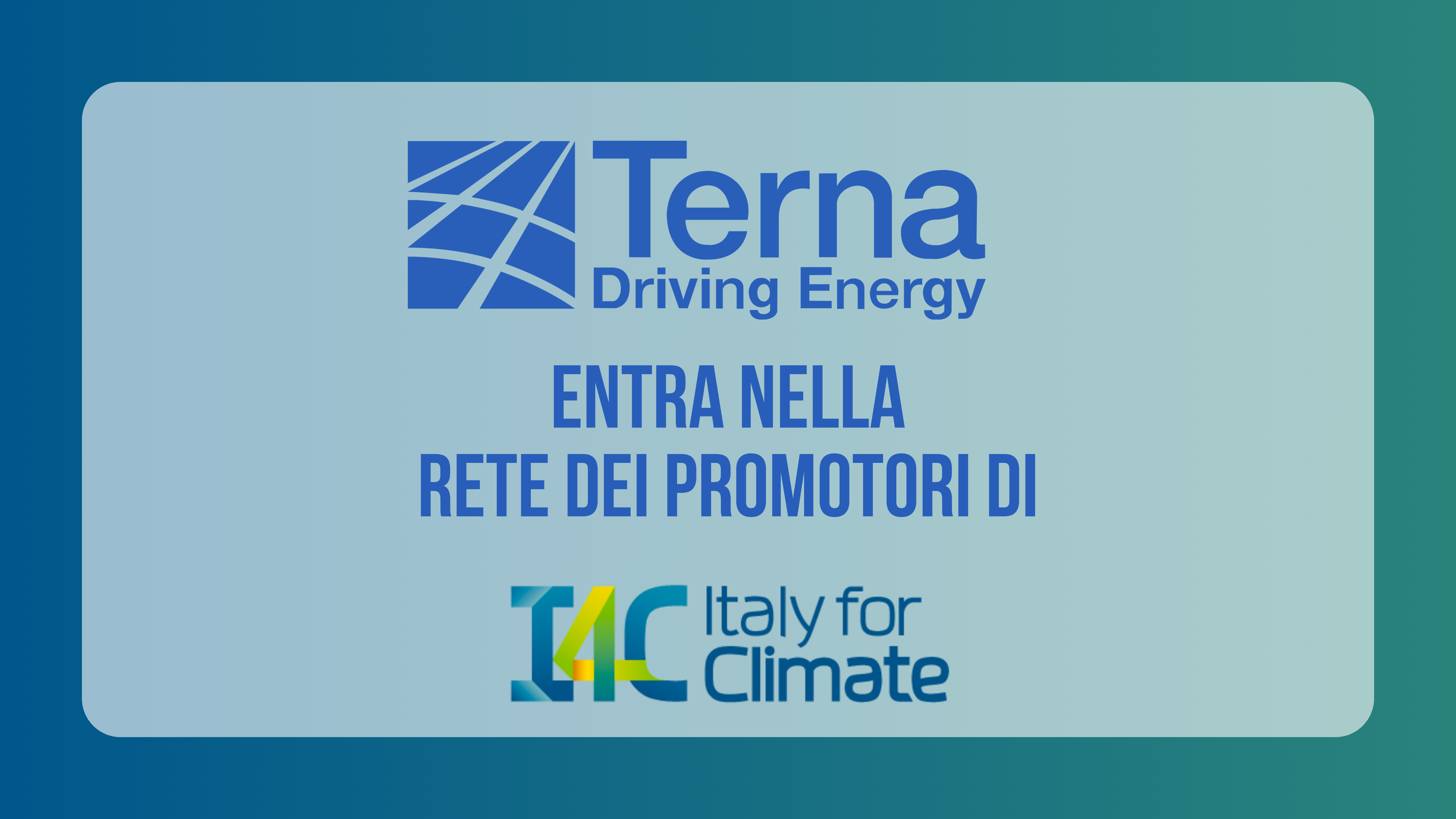 Terna Italy for Climate